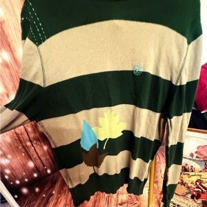 Element Forest Green and Beige Knit Top
Bilercore Girlhoodcore Y2K